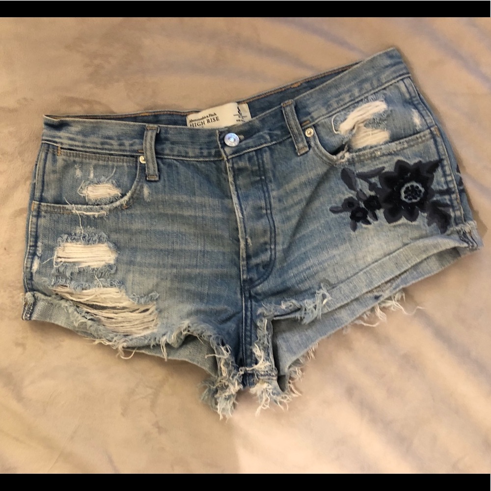 High waisted shorts